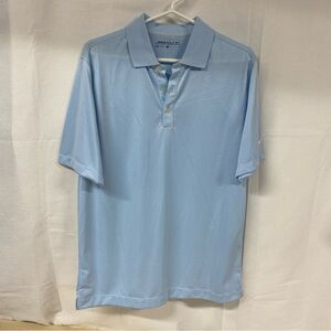 Nike Golf Dri-FIT Light Blue Performance Polo Shirt Men’s Small